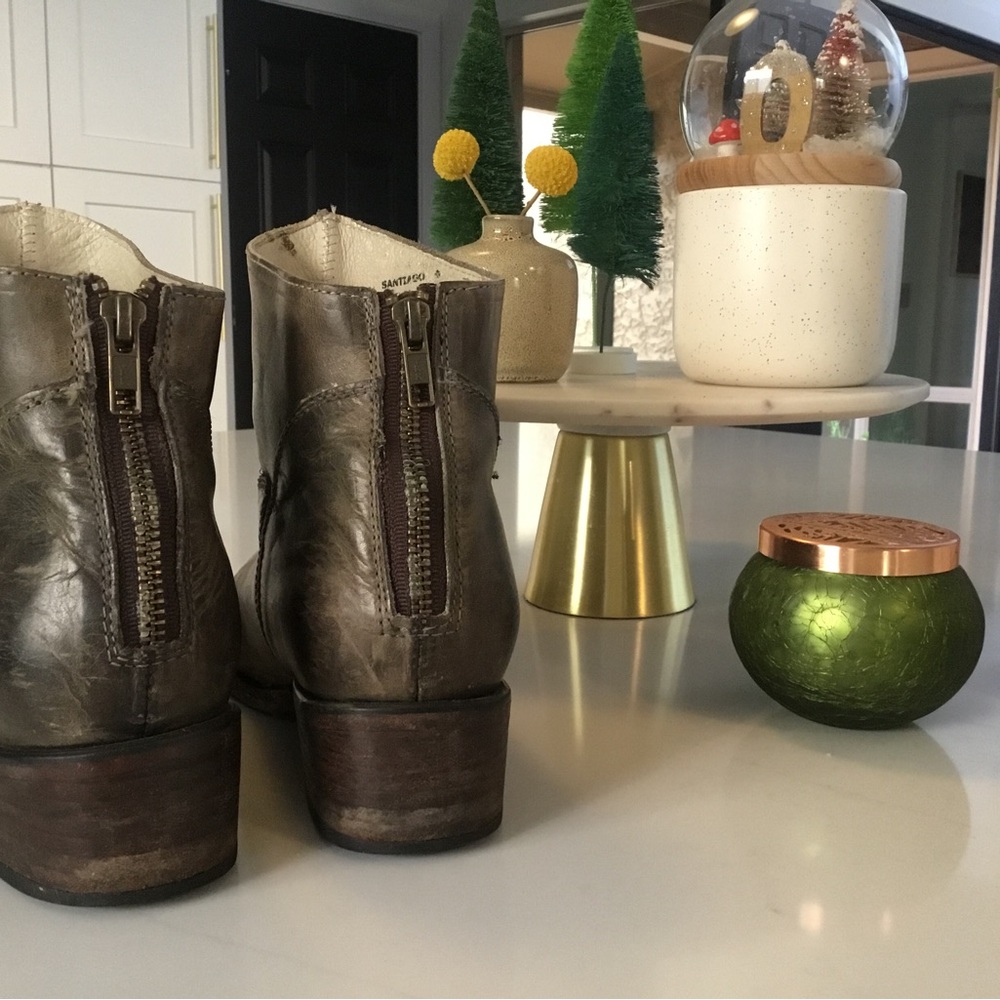 Freebird by Steven Metallic Ankle Boots